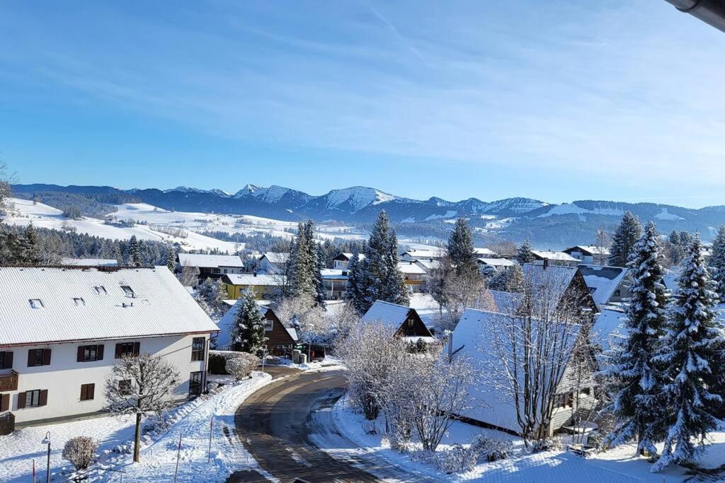 Ferienwohnung Im Allgaeu Mit Bergsicht Oberreute Exterior photo